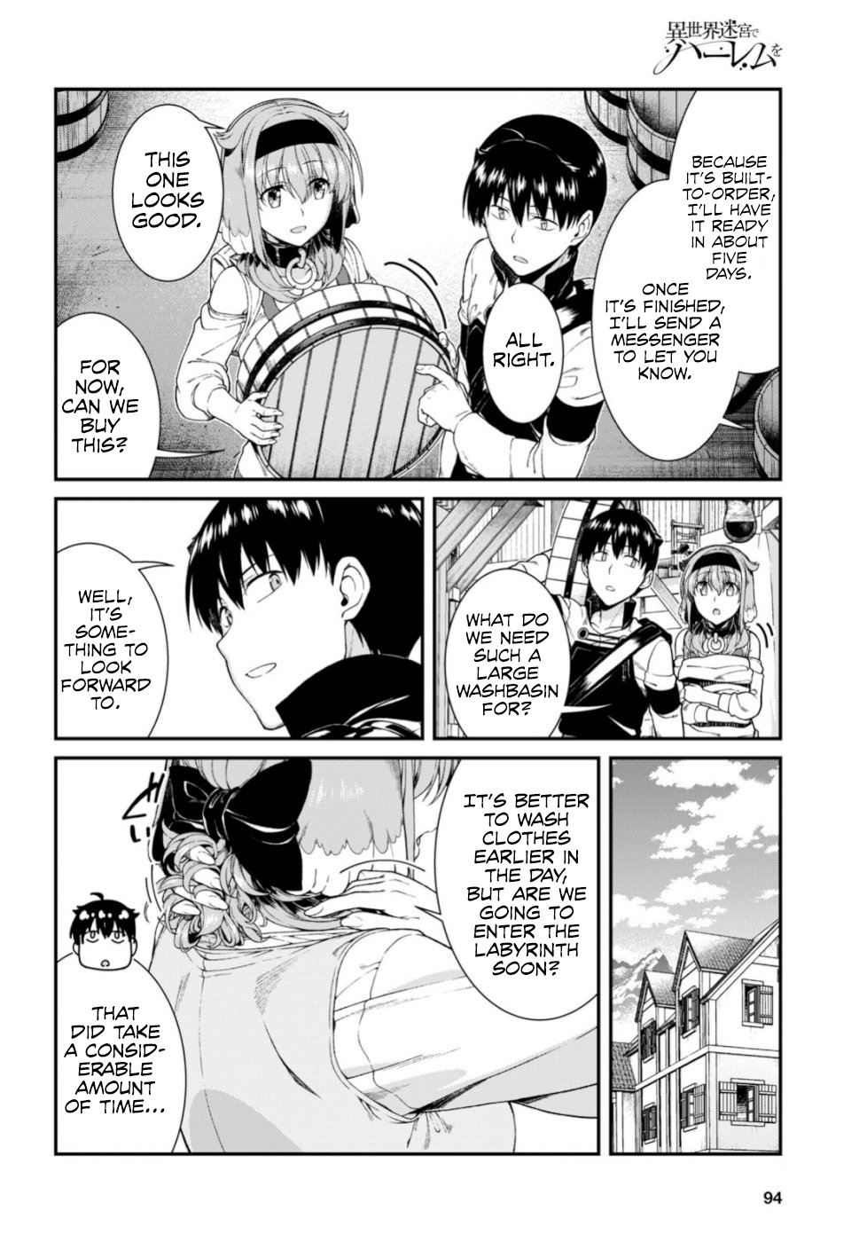 Isekai Meikyuu de Harem o Chapter 28 9