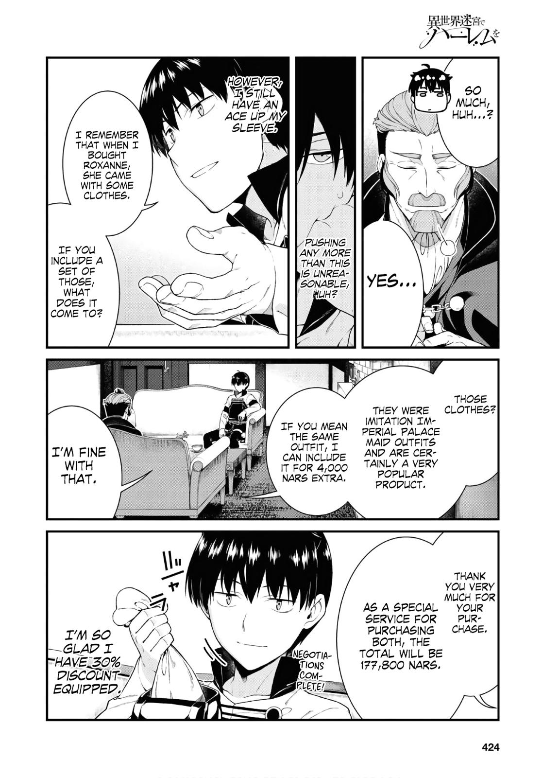 Isekai Meikyuu de Harem o Chapter 38 18