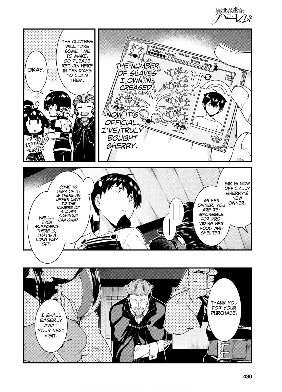 Isekai Meikyuu de Harem o Chapter 38 24