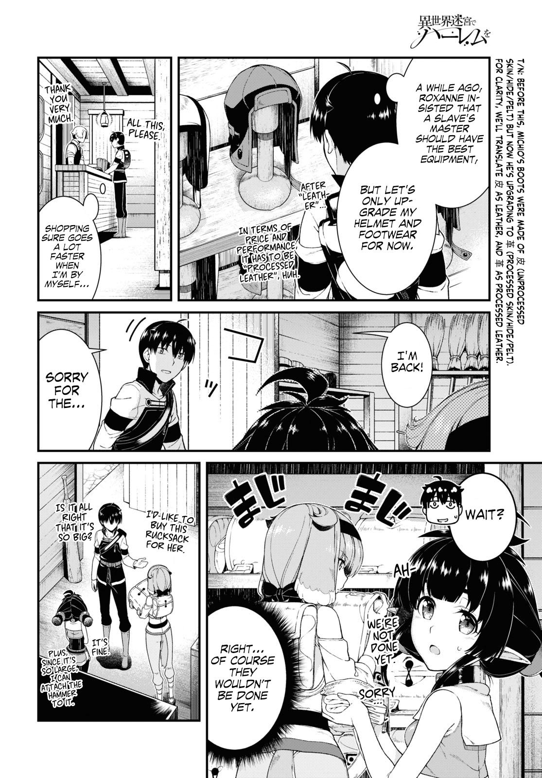 Isekai Meikyuu de Harem o Chapter 39 7
