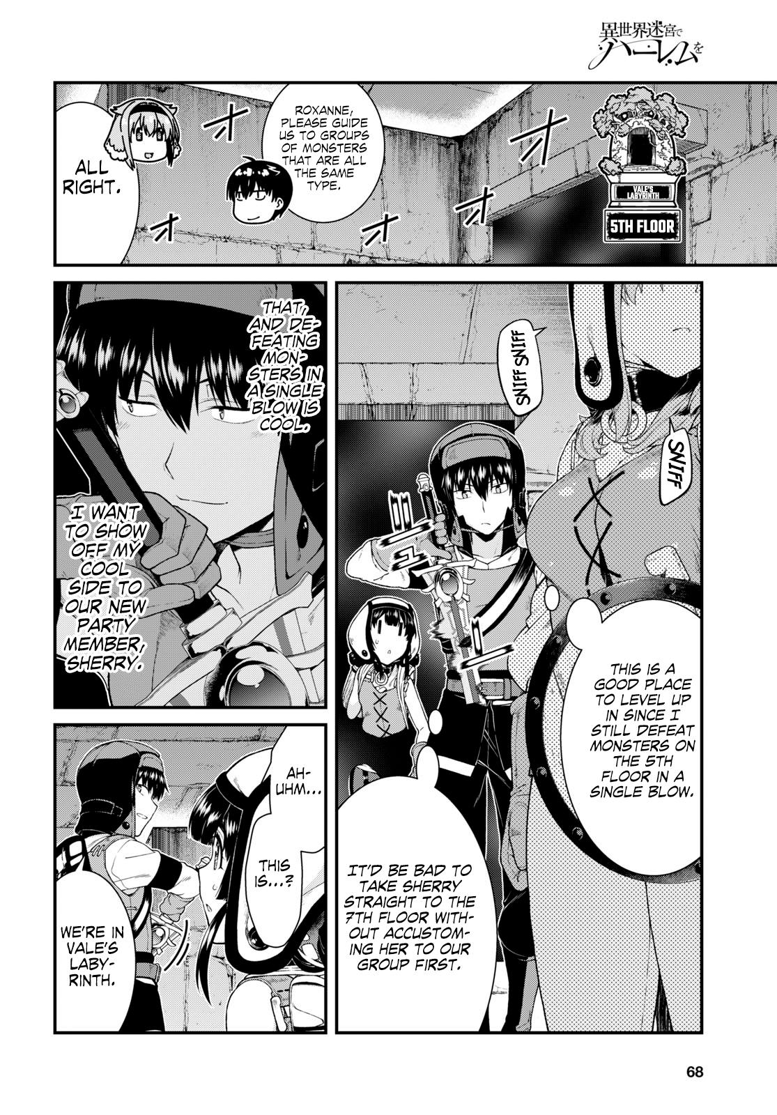 Isekai Meikyuu de Harem o Chapter 40 14
