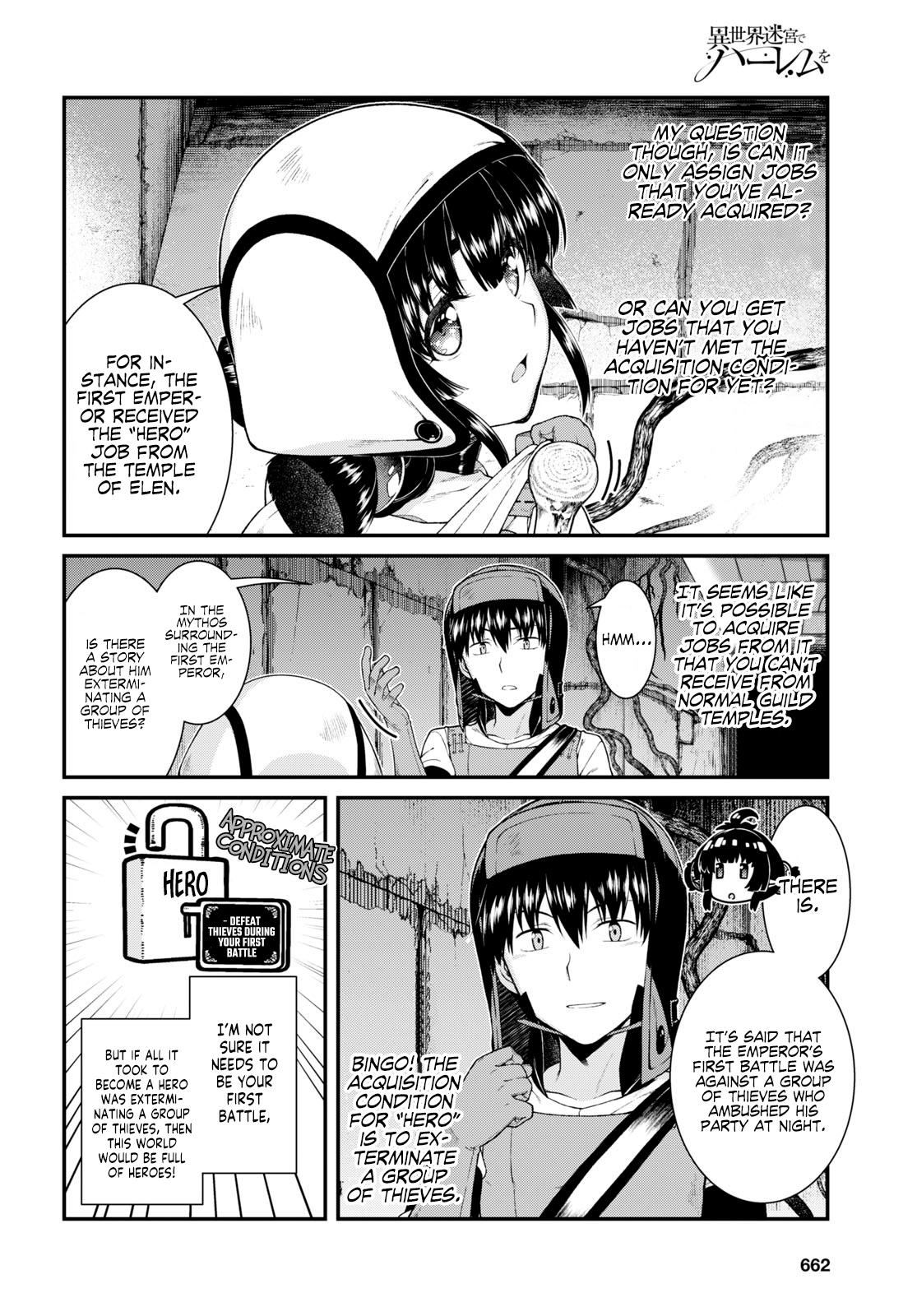 Isekai Meikyuu de Harem o Chapter 45 12