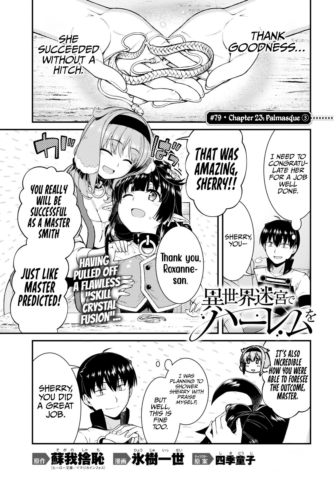 Isekai Meikyuu de Harem o Chapter 79 2