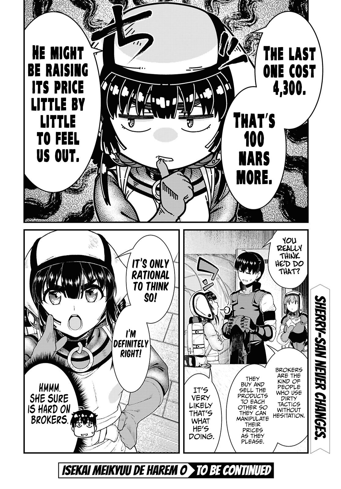Isekai Meikyuu de Harem o Chapter 93 13