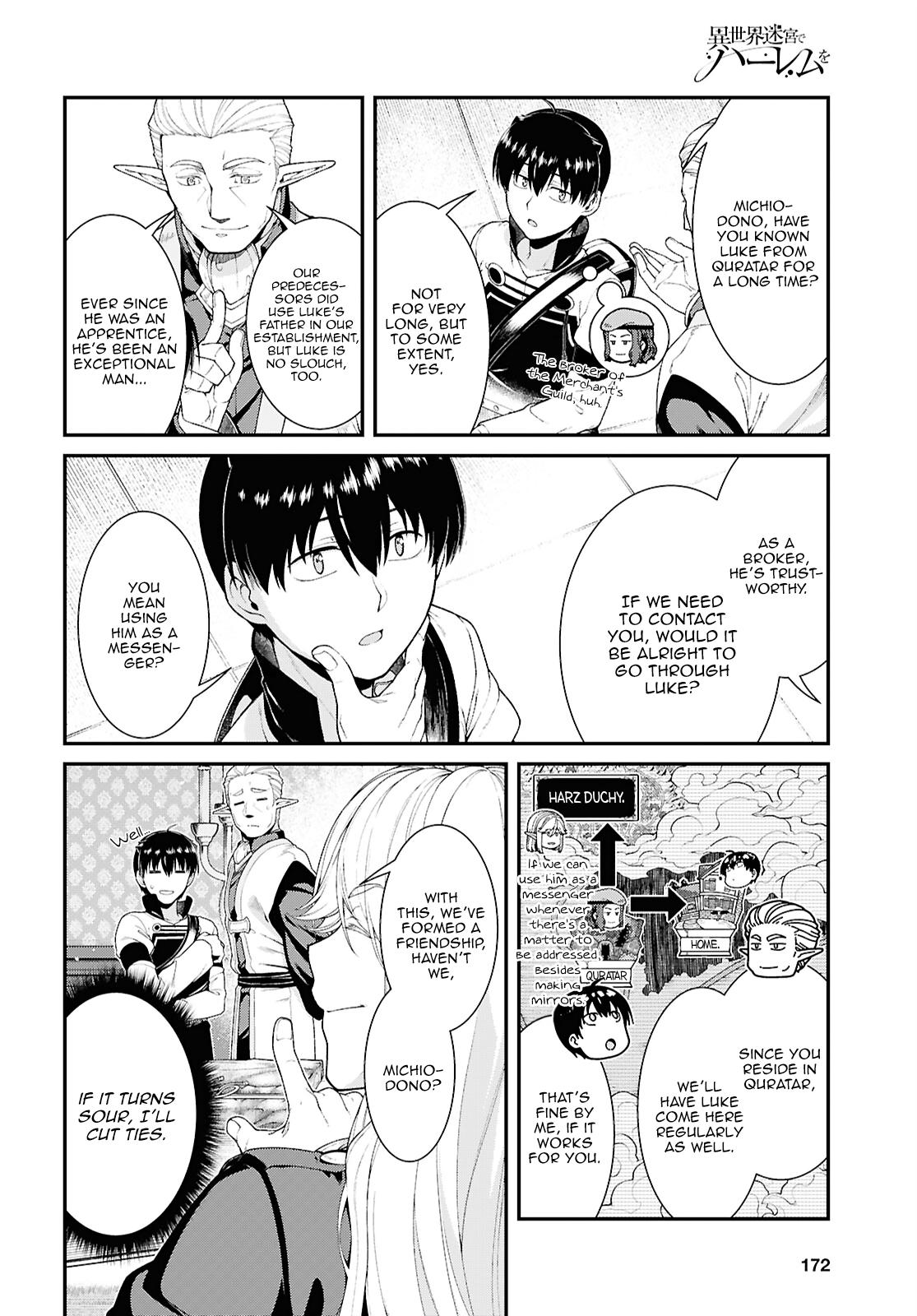 Isekai Meikyuu de Harem o Chapter 101 7
