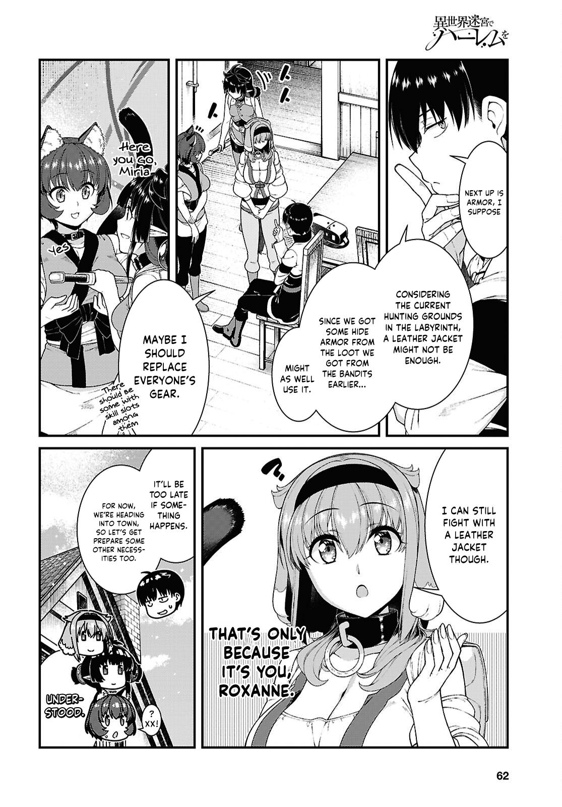Isekai Meikyuu de Harem o Chapter 104 11