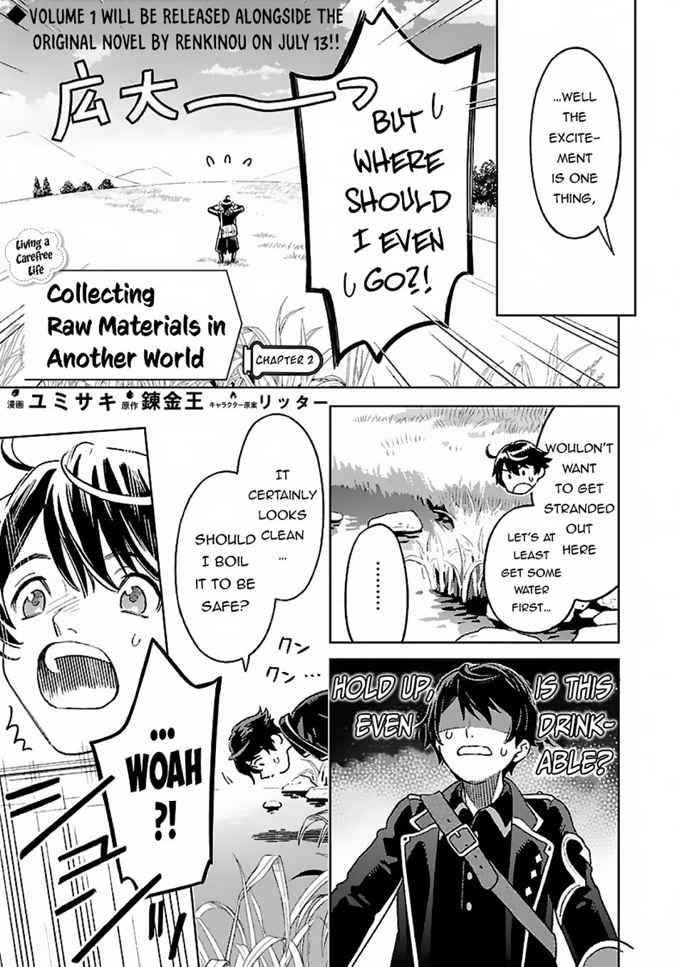 Isekai Nonbiri Sozai Saishu Seikatsu Chapter 2 2