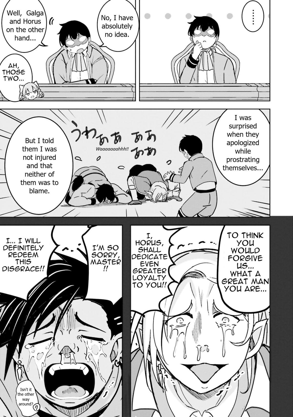Isekai Saikouhou no Guild Leader ~Guild Saijaku no Boku da Kedo, Guild Members Zen'in no ai ga Omokute Guild wo Yameraremasen~ Chapter 22 7