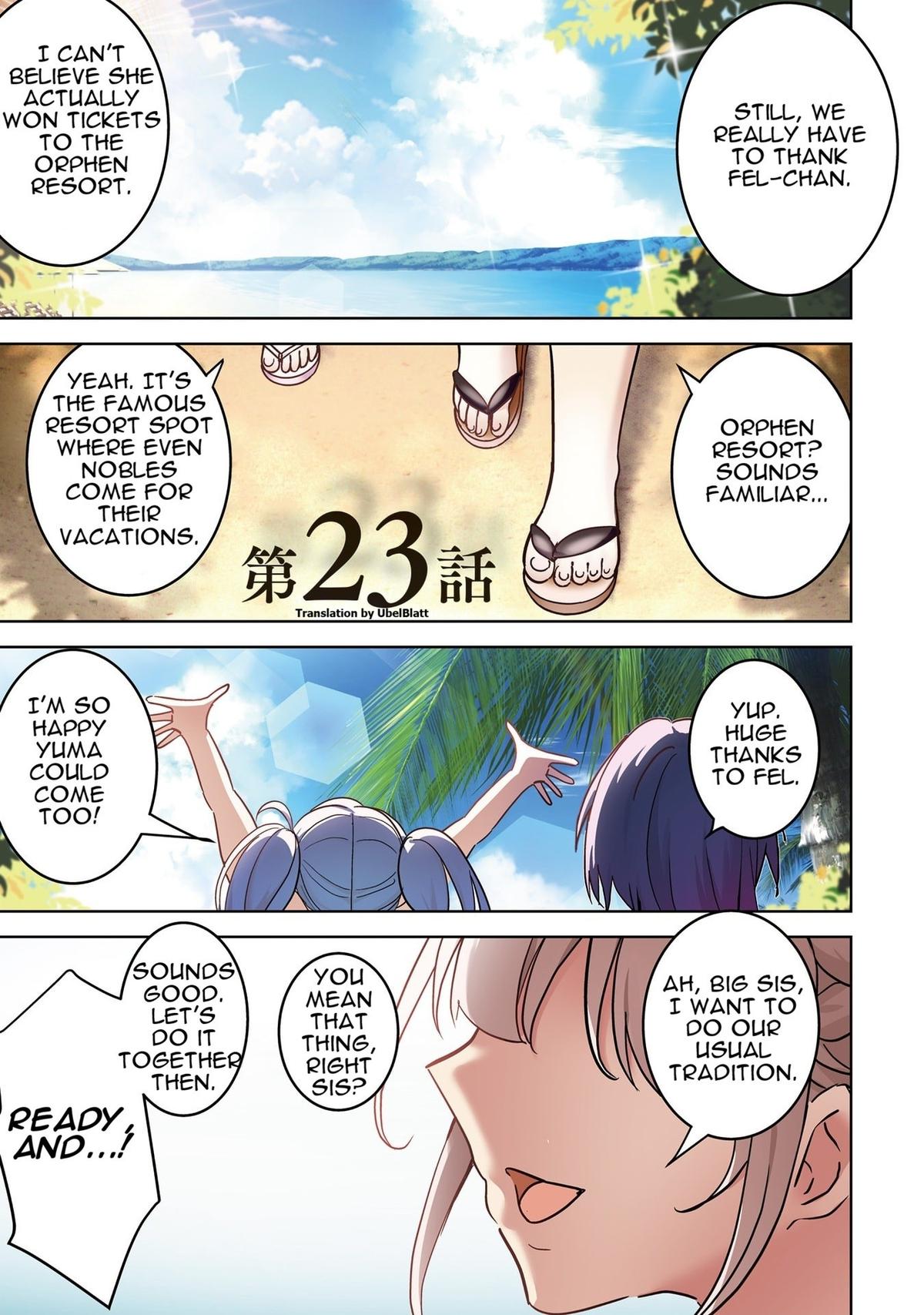 Isekai Saikouhou no Guild Leader ~Guild Saijaku no Boku da Kedo, Guild Members Zen'in no ai ga Omokute Guild wo Yameraremasen~ Chapter 23 1