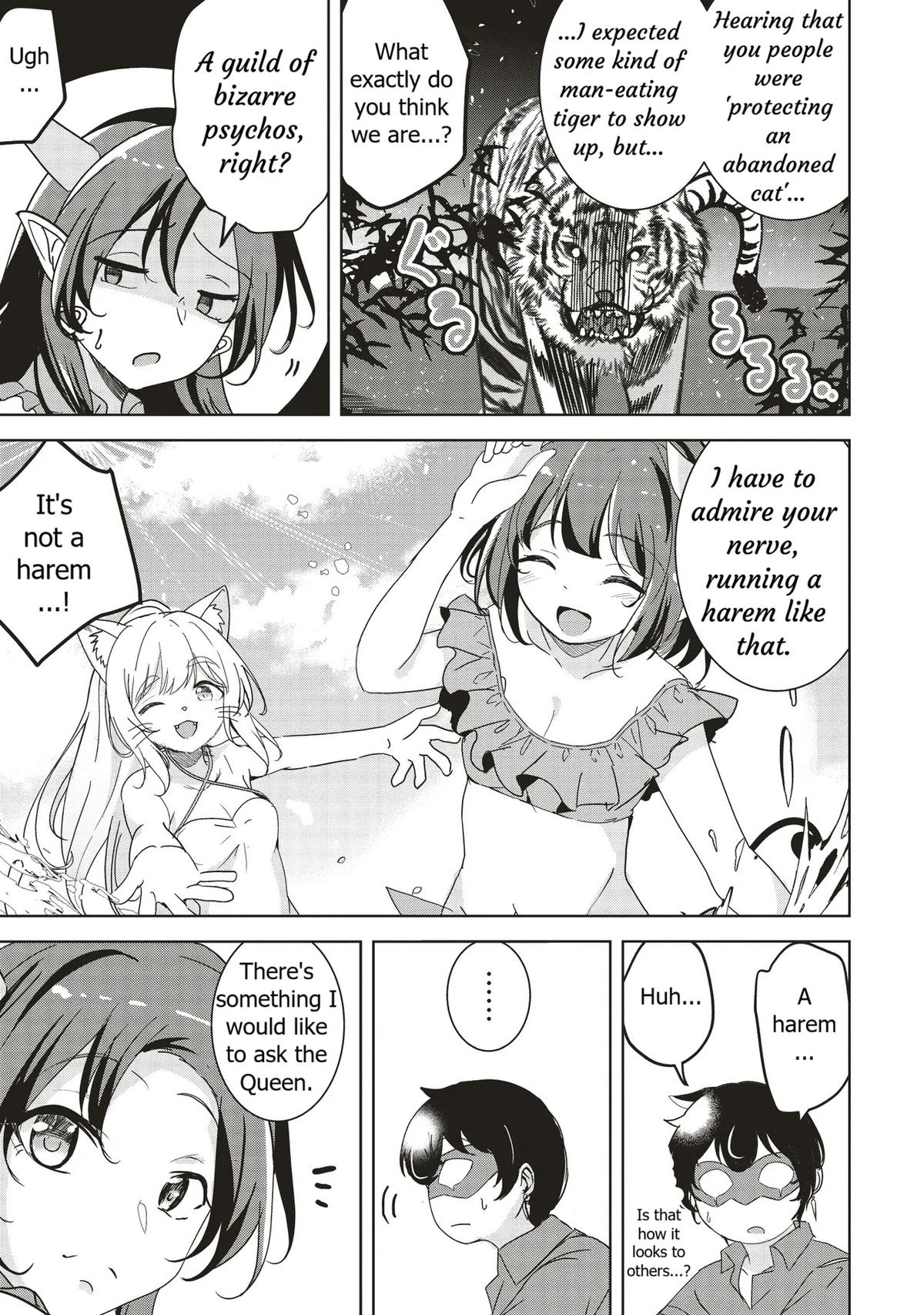 Isekai Saikouhou no Guild Leader ~Guild Saijaku no Boku da Kedo, Guild Members Zen'in no ai ga Omokute Guild wo Yameraremasen~ Chapter 27 9