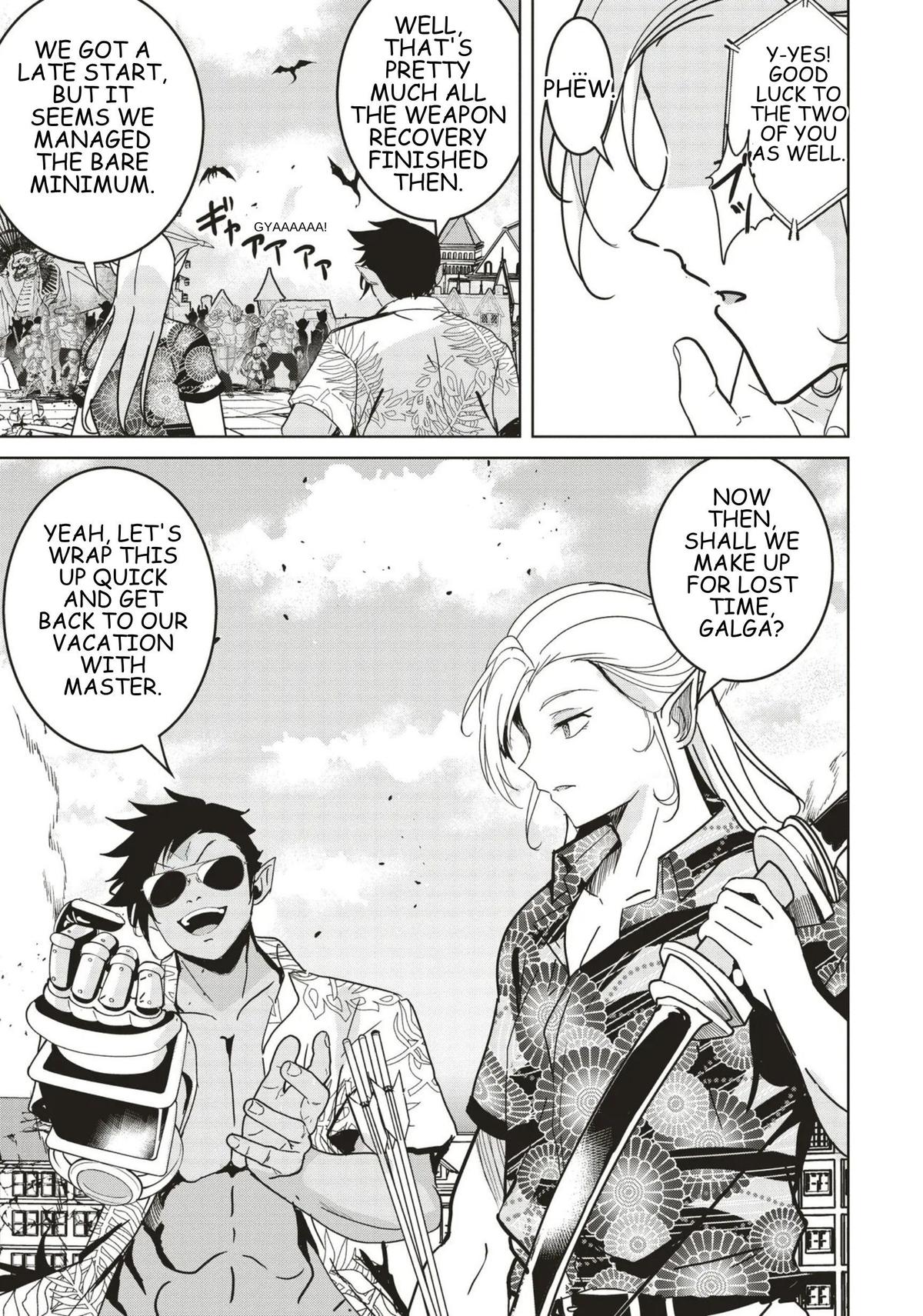 Isekai Saikouhou no Guild Leader ~Guild Saijaku no Boku da Kedo, Guild Members Zen'in no ai ga Omokute Guild wo Yameraremasen~ Chapter 31 17