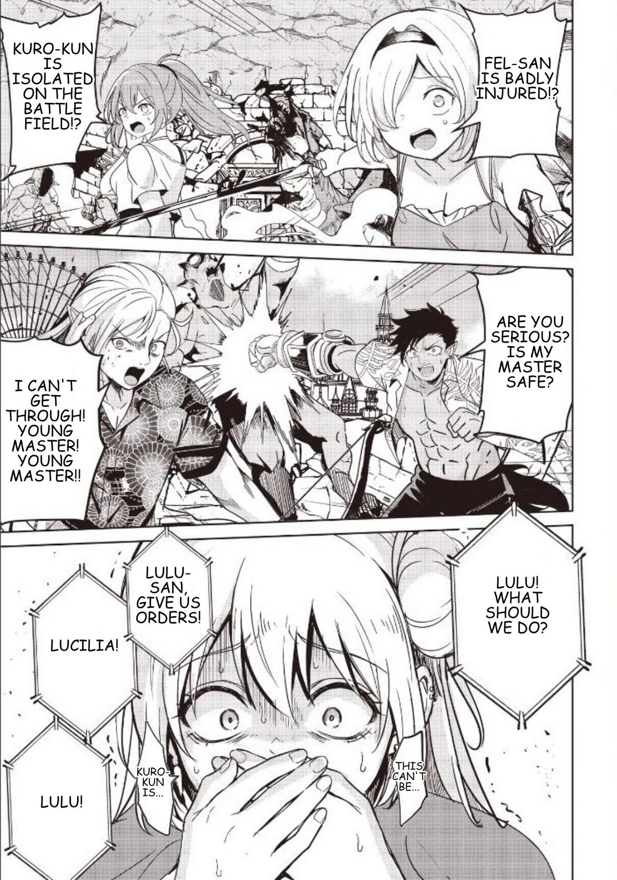 Isekai Saikouhou no Guild Leader ~Guild Saijaku no Boku da Kedo, Guild Members Zen'in no ai ga Omokute Guild wo Yameraremasen~ Chapter 33.1 1