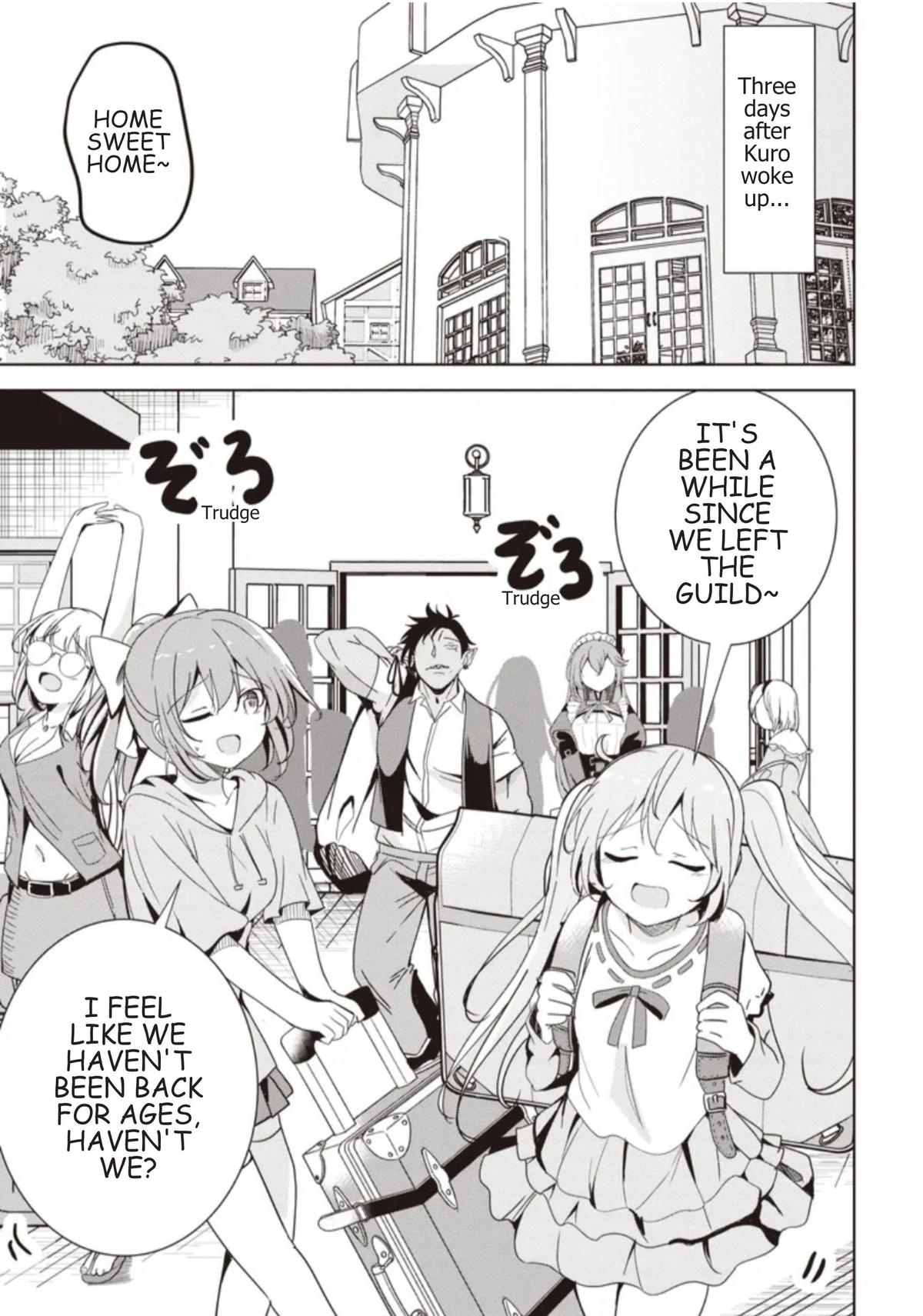 Isekai Saikouhou no Guild Leader ~Guild Saijaku no Boku da Kedo, Guild Members Zen'in no ai ga Omokute Guild wo Yameraremasen~ Chapter 35.2 1
