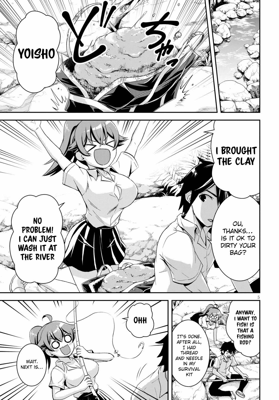 Isekai Yurutto Survival Seikatsu ~Gakkou no Minna to Isekai no Mujintou ni Tenishitakedo Ore Dake Rakushou desu~ Chapter 4 6