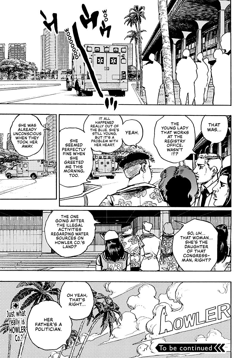 JoJo's Bizarre Adventure - Part 9 - The JOJOLands Chapter 15 34
