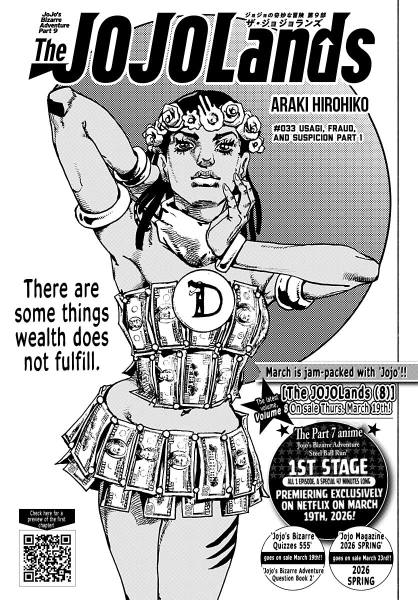 JoJo's Bizarre Adventure - Part 9 - The JOJOLands Chapter 33 1
