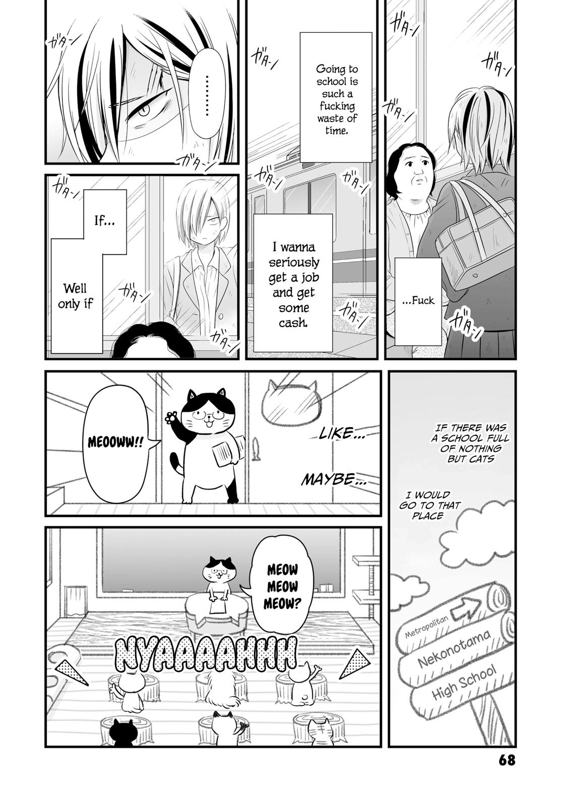 Joshikousei no Mudazukai Chapter 68 8