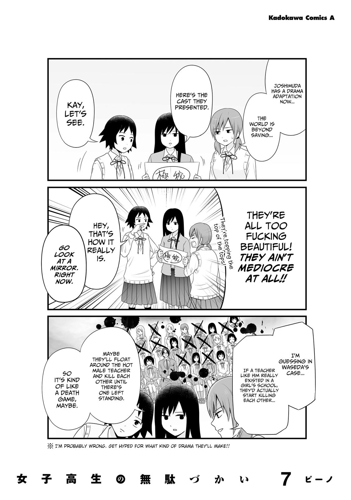 Joshikousei no Mudazukai Chapter 80.4 5