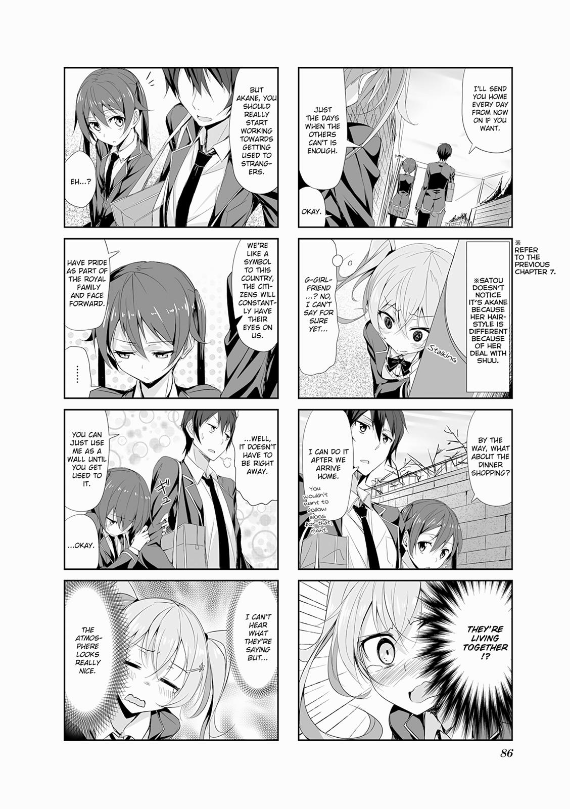 Joukamachi no Dandelion Chapter 8 8
