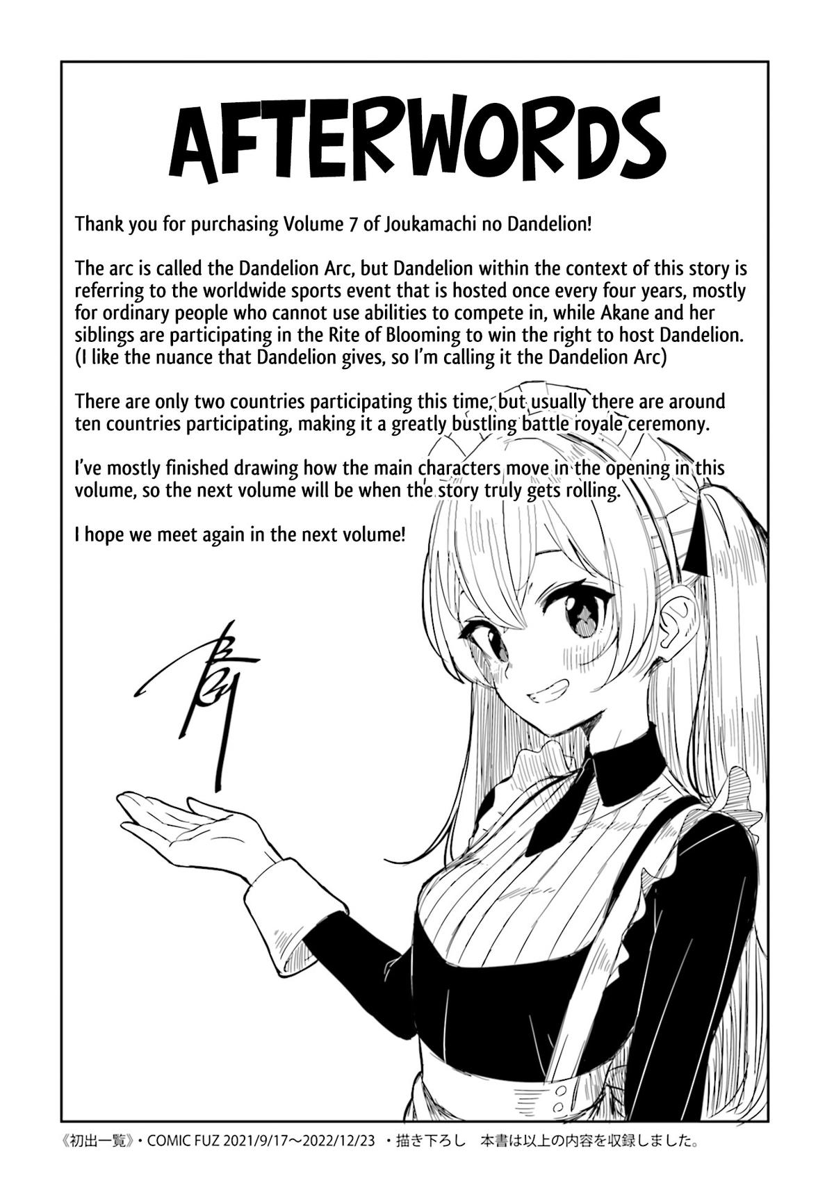 Joukamachi no Dandelion Chapter 65 18
