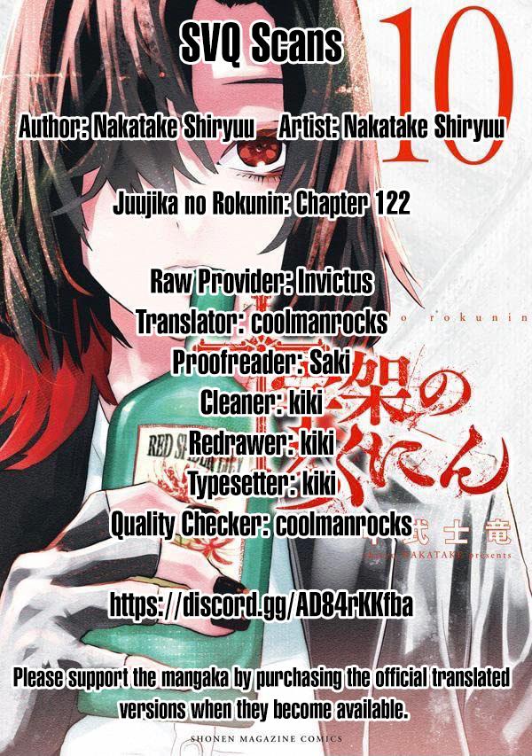 Juujika no Rokunin Chapter 121