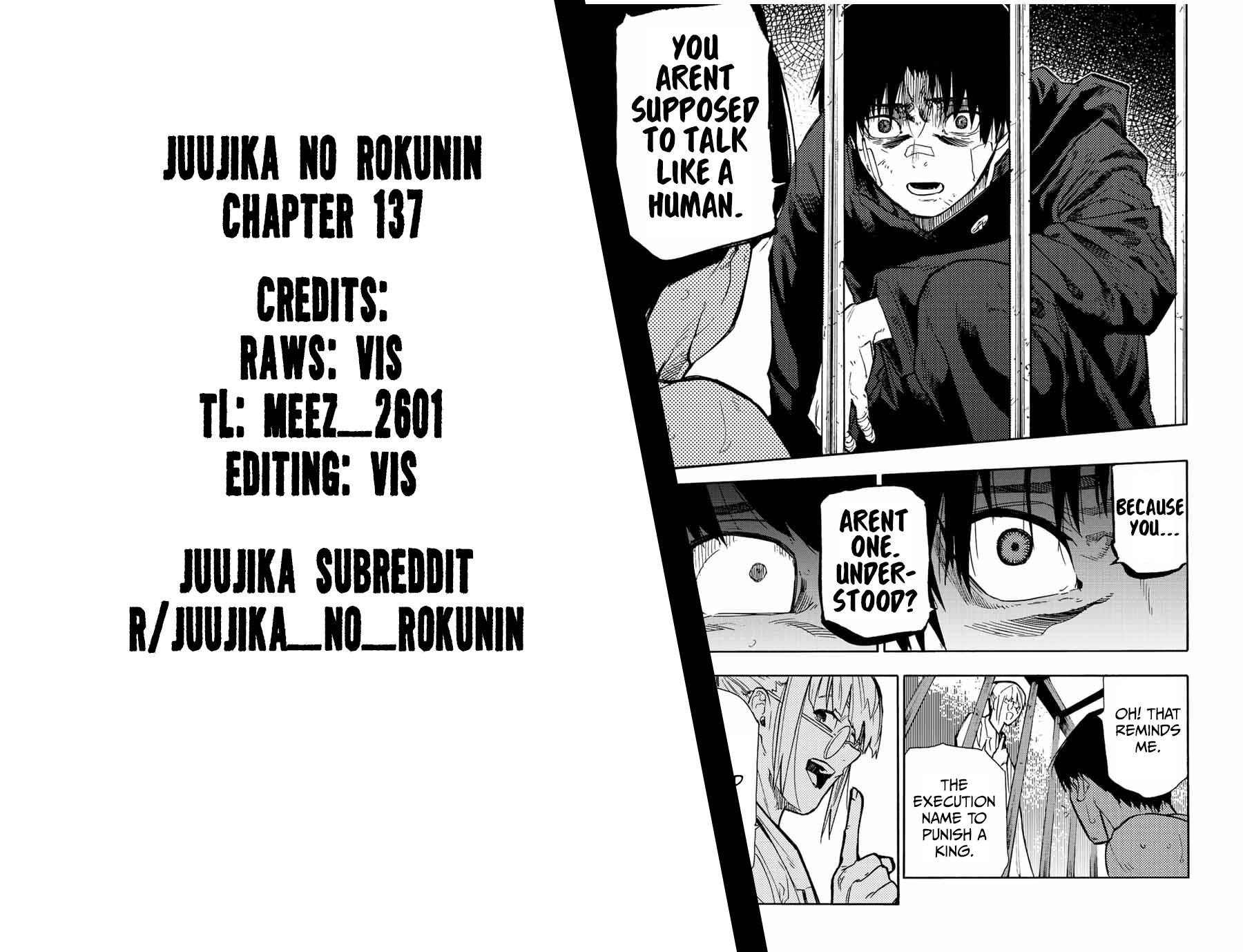 Juujika no Rokunin Chapter 135