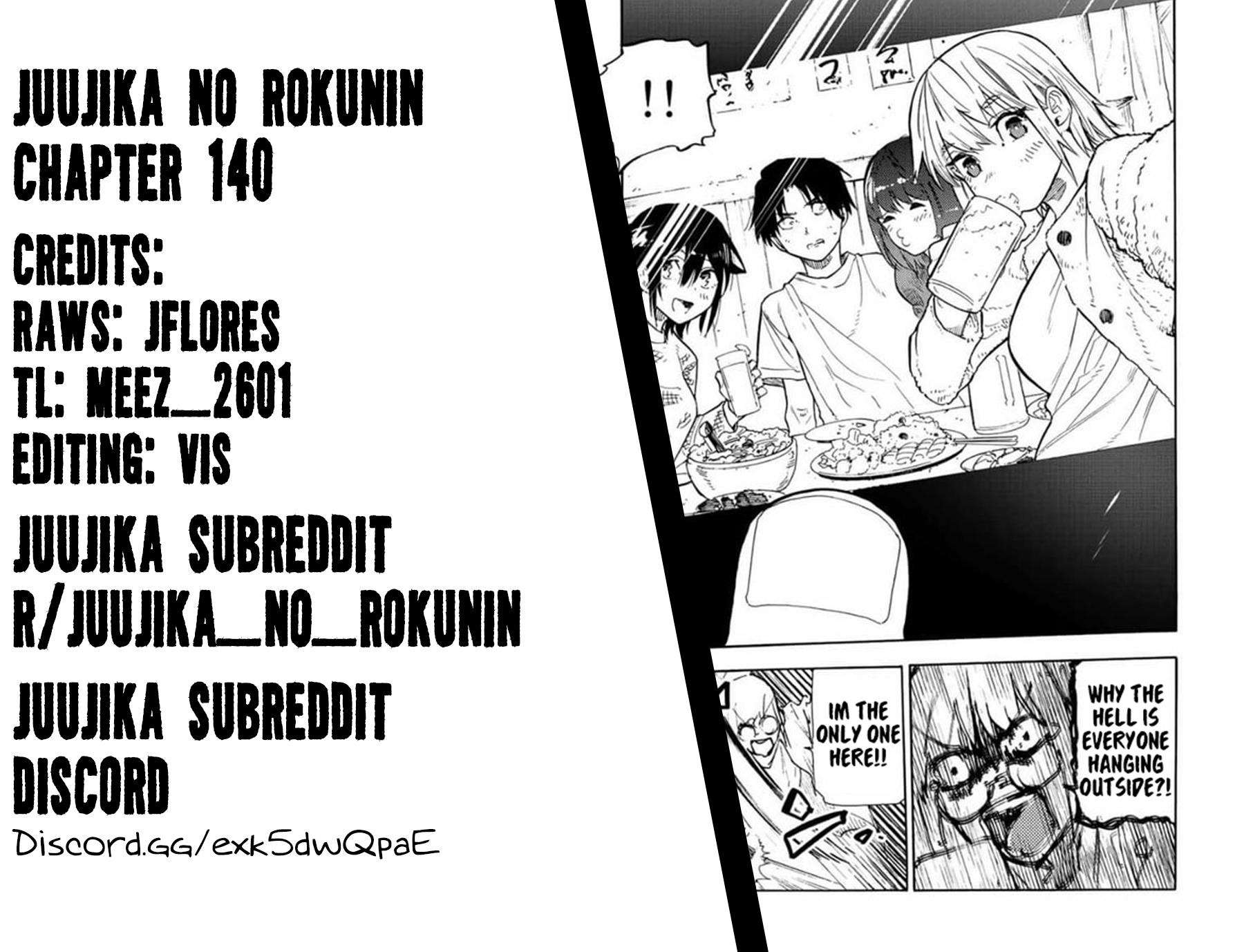 Juujika no Rokunin Chapter 138