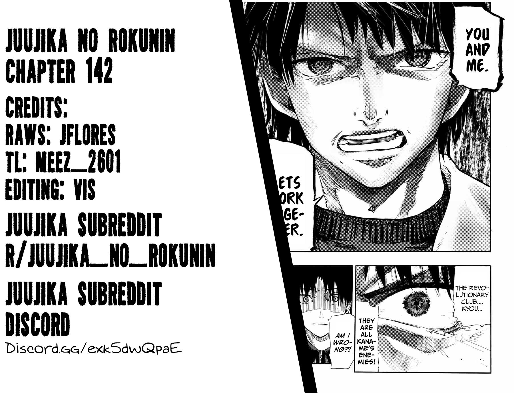 Juujika no Rokunin Chapter 141
