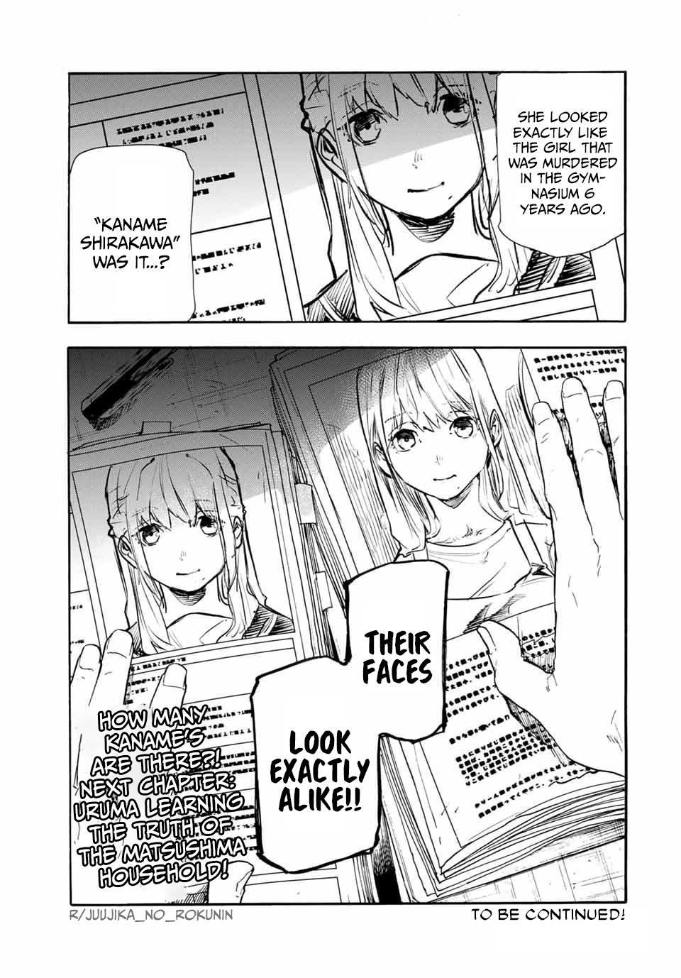 Juujika no Rokunin Chapter 143