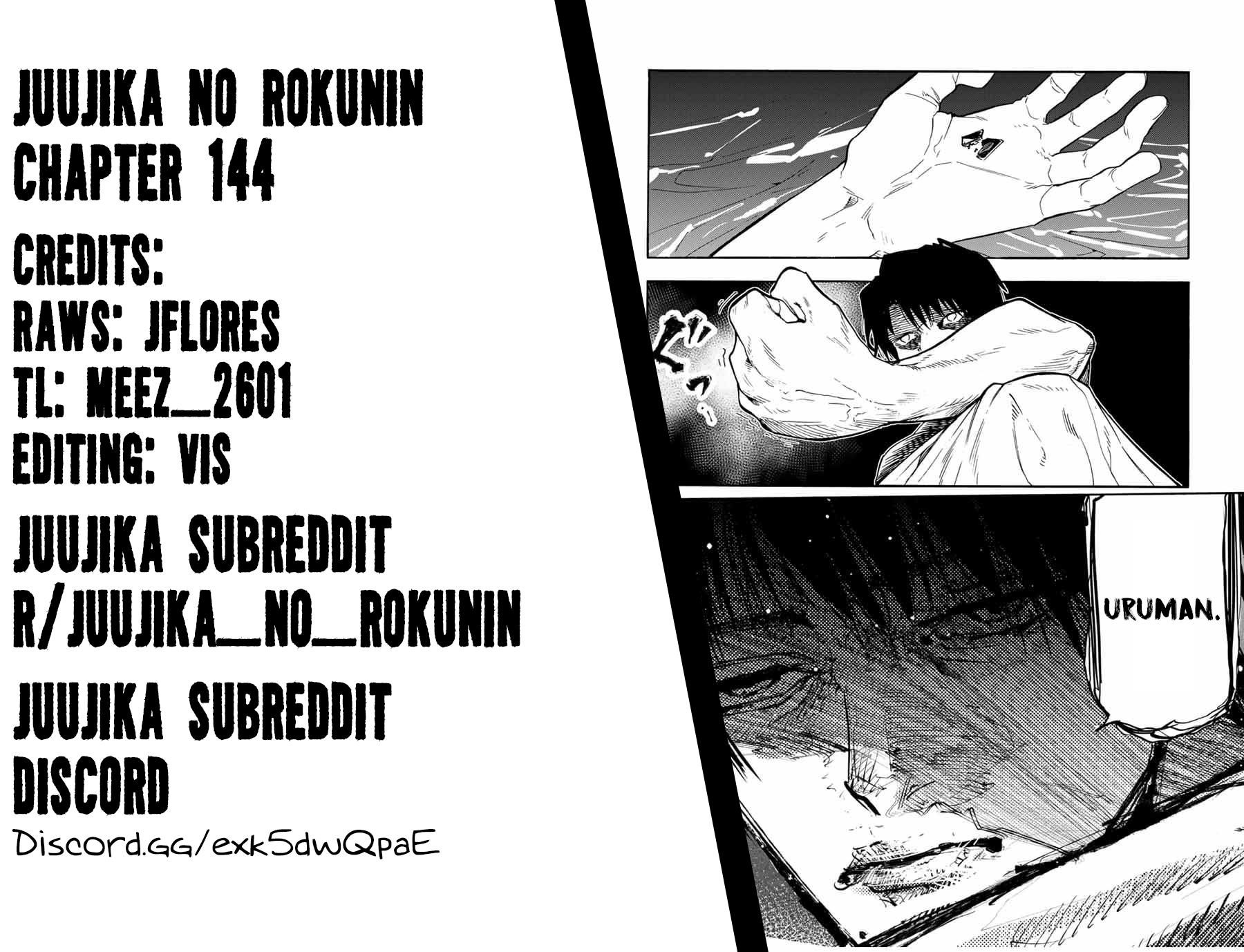 Juujika no Rokunin Chapter 143