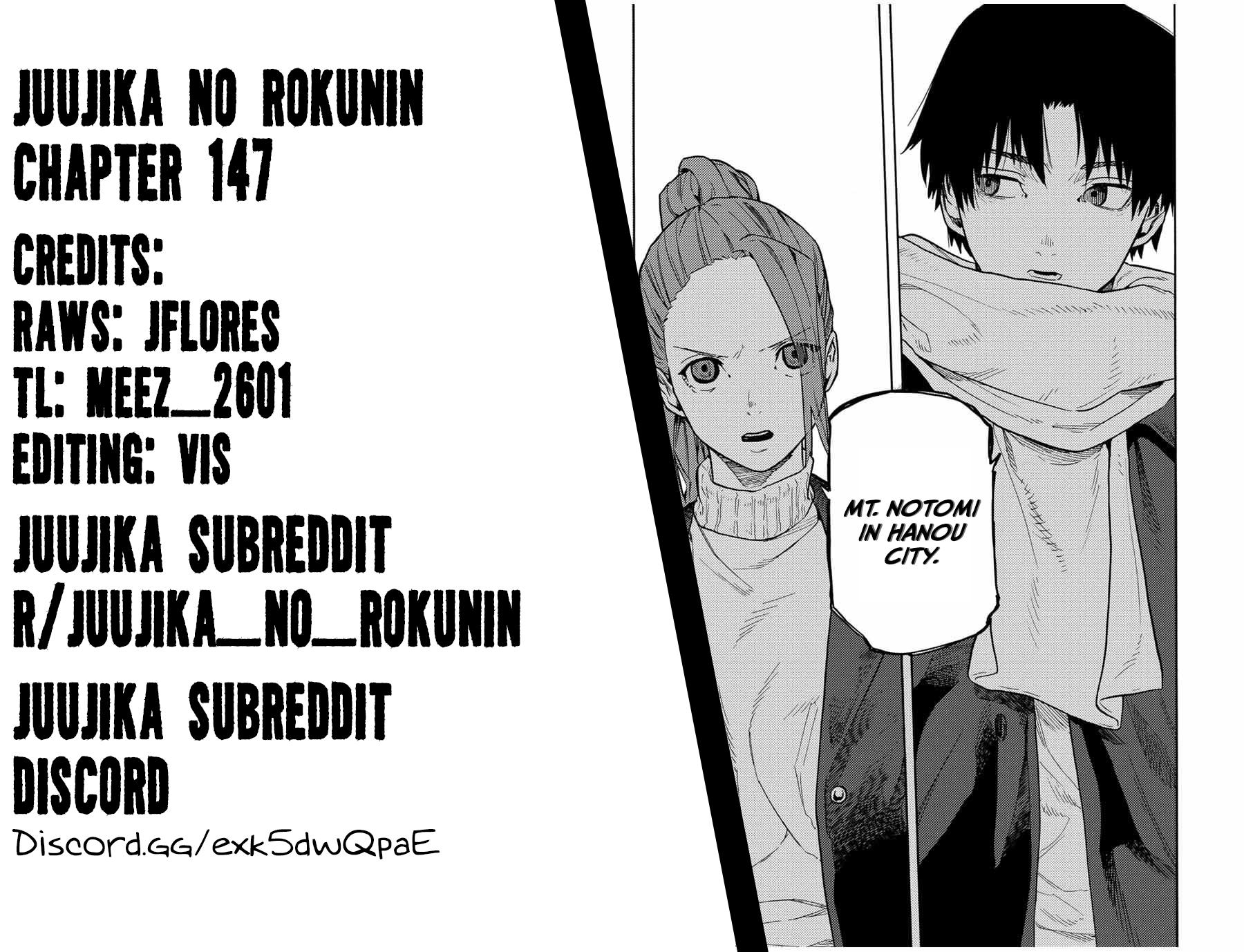 Juujika no Rokunin Chapter 145