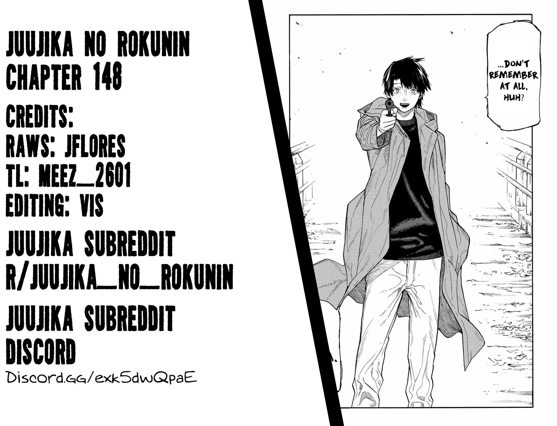 Juujika no Rokunin Chapter 146