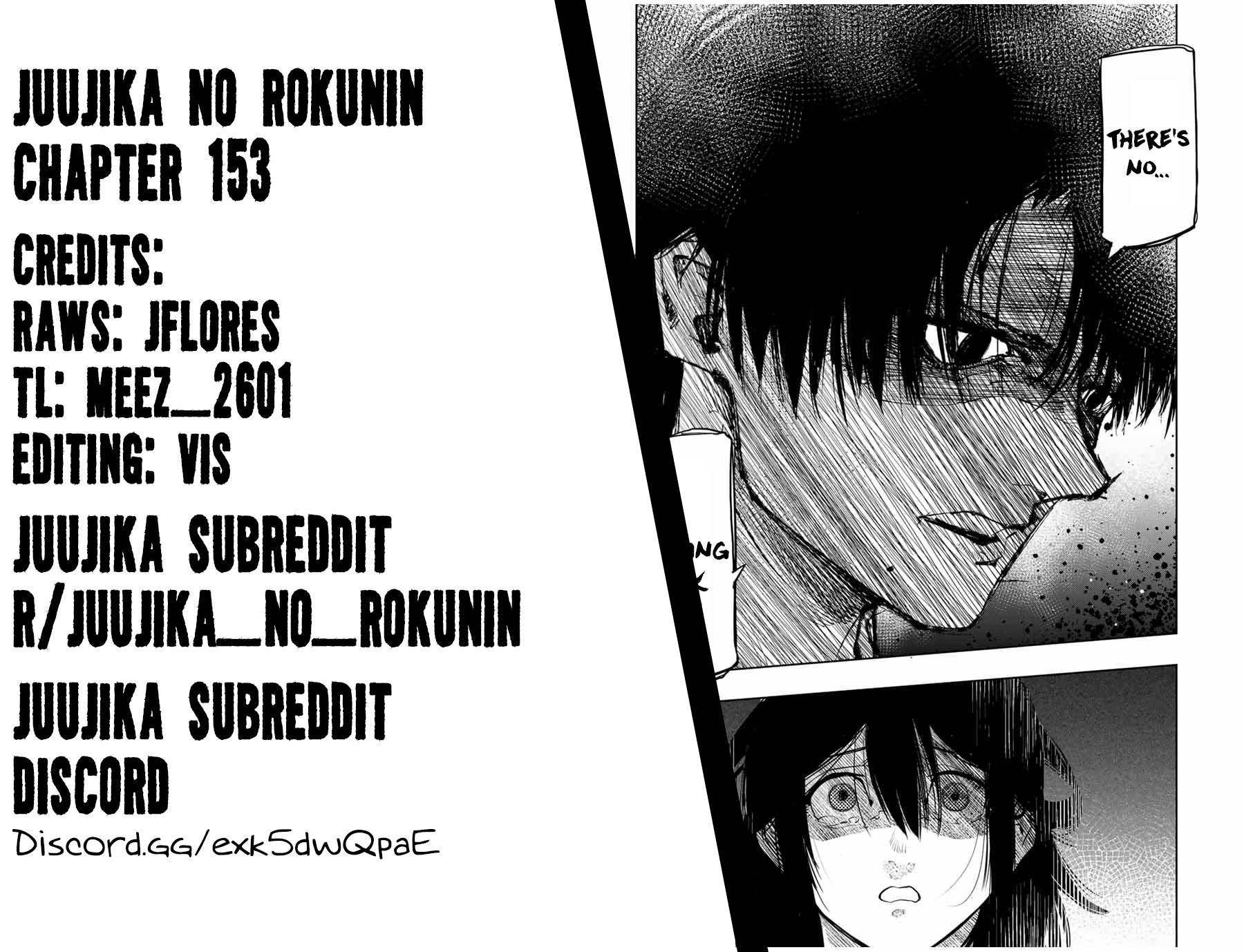 Juujika no Rokunin Chapter 151