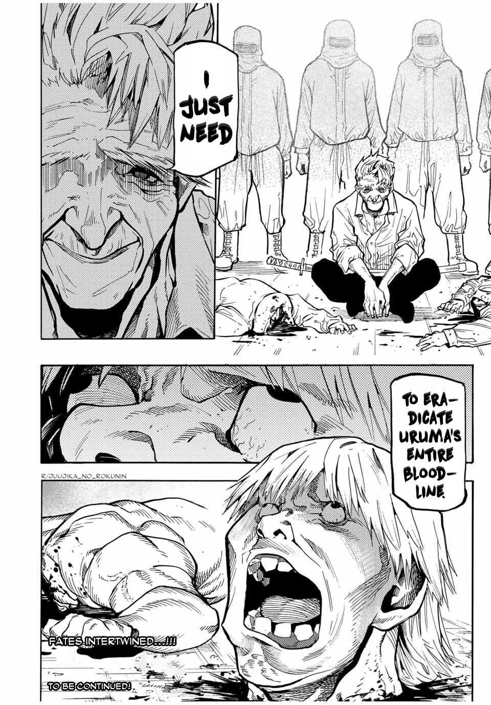 Juujika no Rokunin Chapter 167