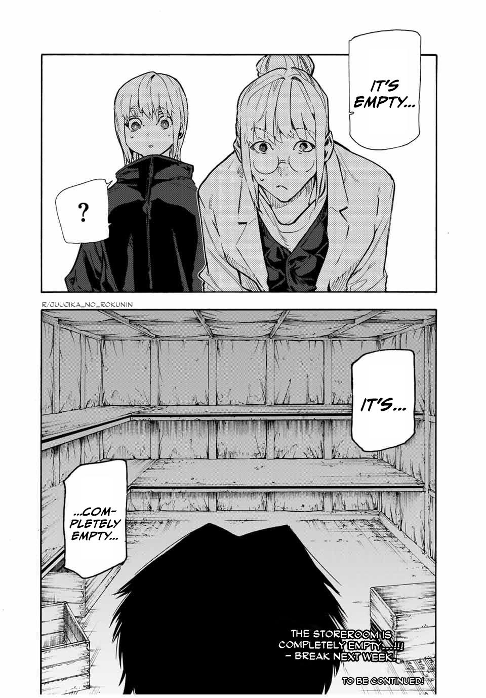 Juujika no Rokunin Chapter 170