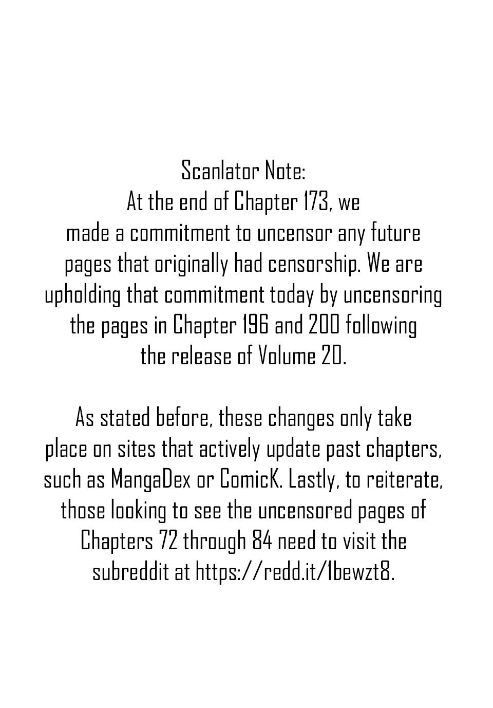 Juujika no Rokunin Chapter 204