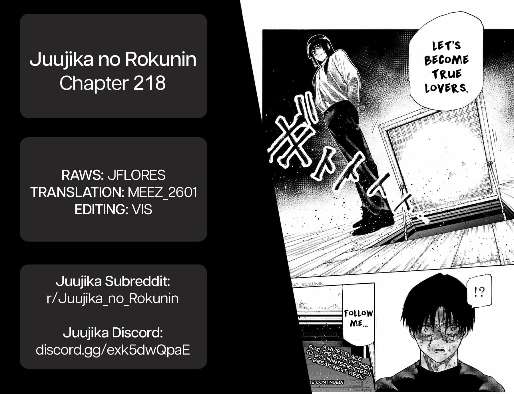 Juujika no Rokunin Chapter 216