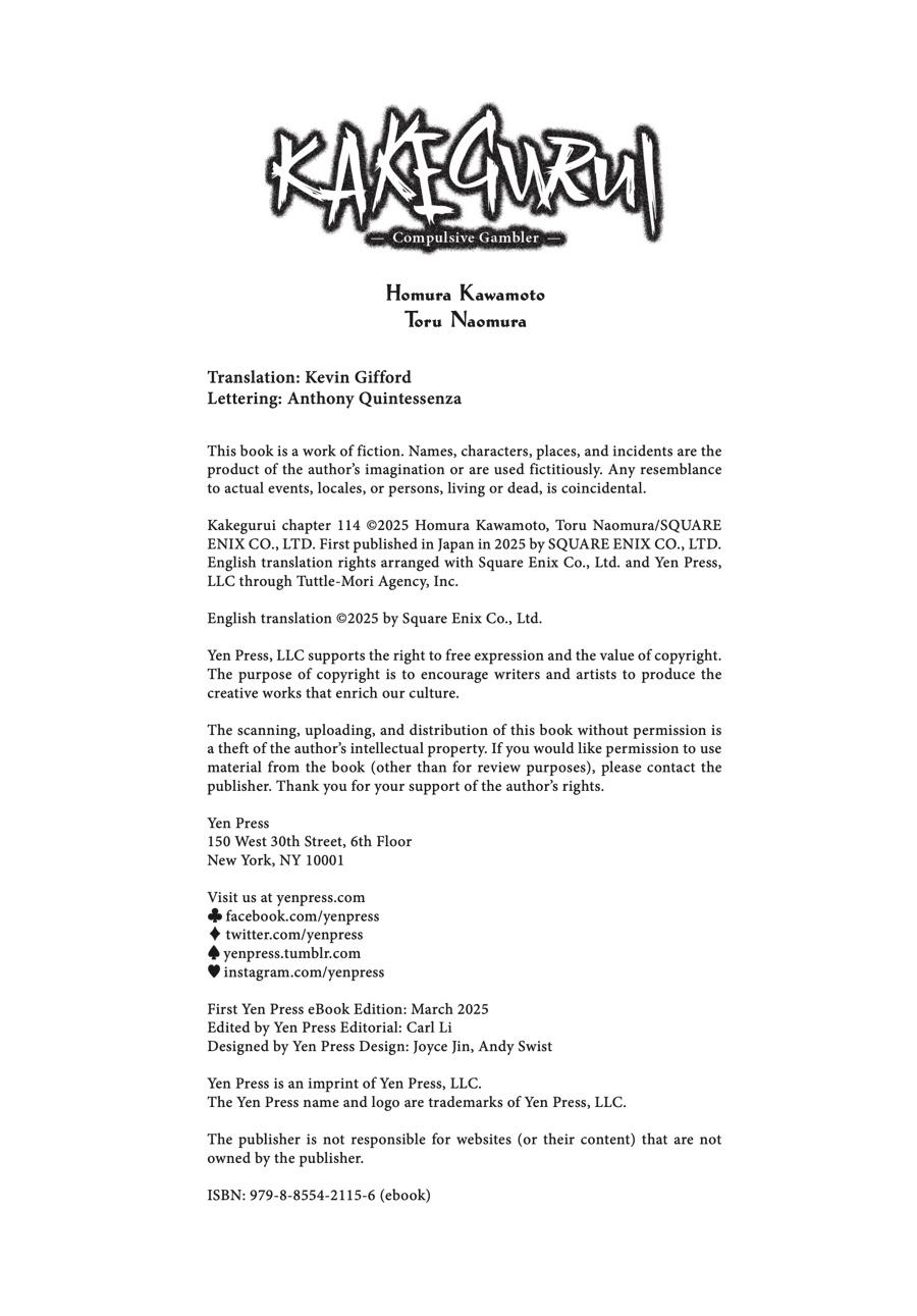 Kakegurui - Compulsive Gambler Chapter 114 32