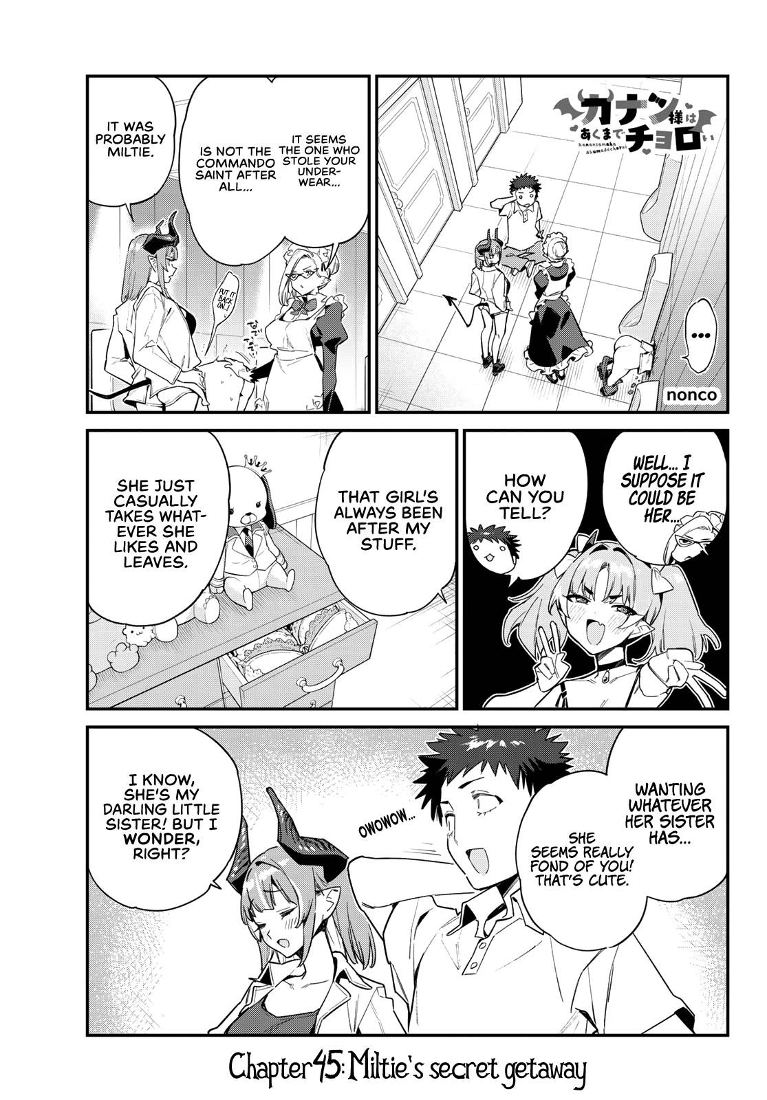 Kanan-sama wa Akumade Choroi Chapter 45 2