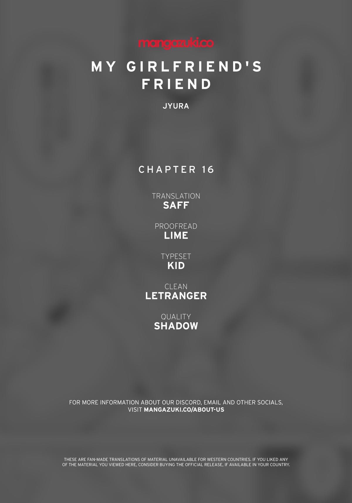 Kanojo no Tomodachi (JURA) Chapter 15