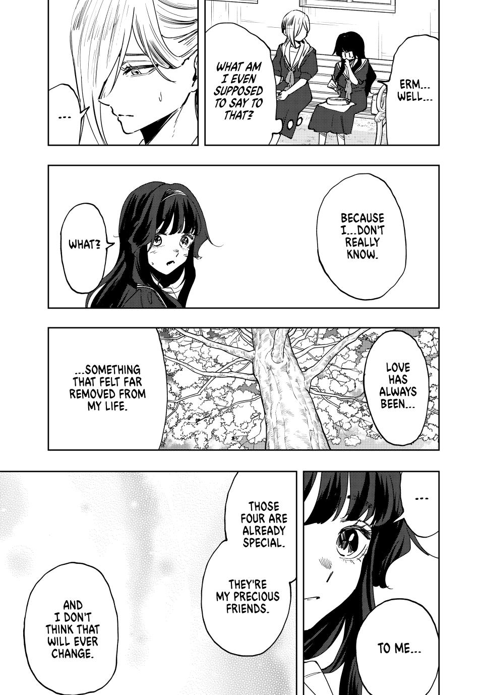 Kaoru Hana wa Rin to Saku Chapter 140 - Page 1 - Kaoru Hana wa Rin to Saku manga Chapter 140 manga