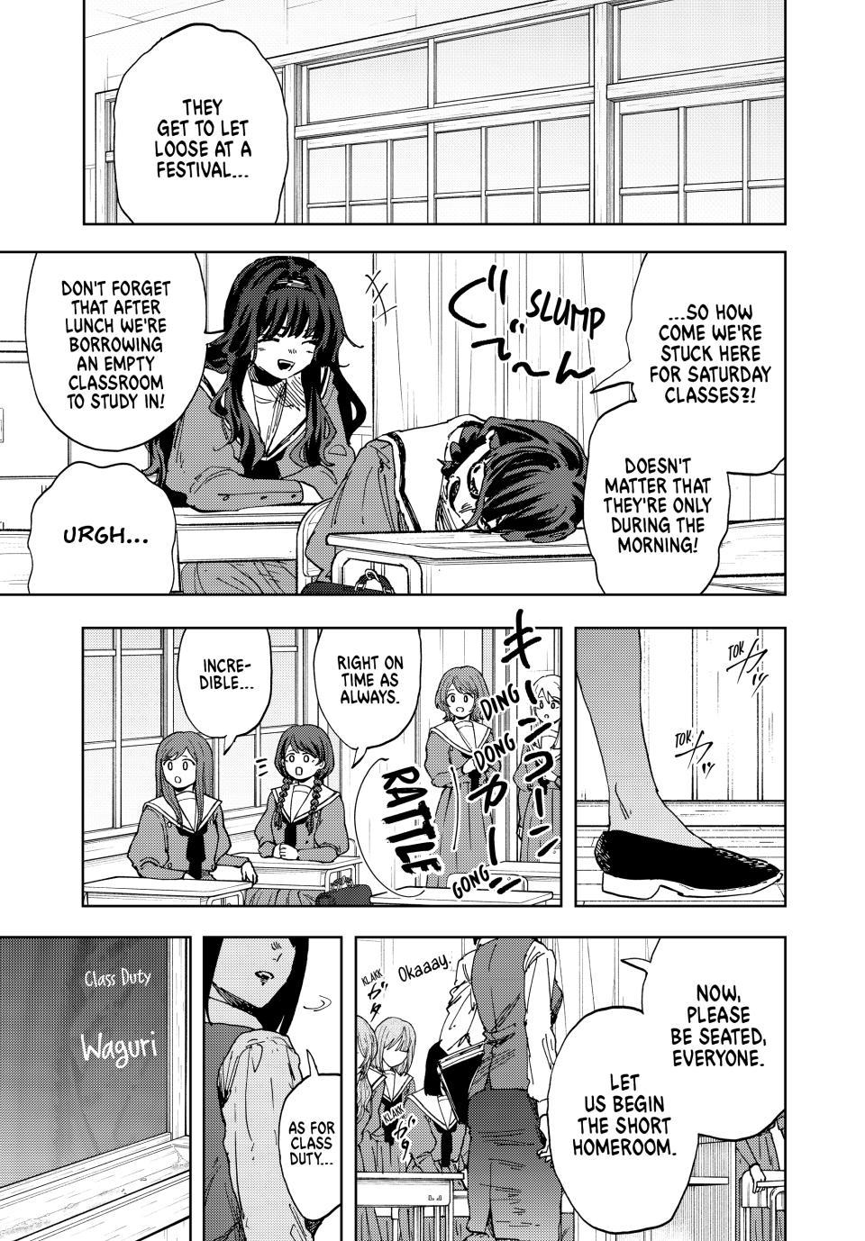 Kaoru Hana Wa Rin To Saku - Chapter 187 - Image 3