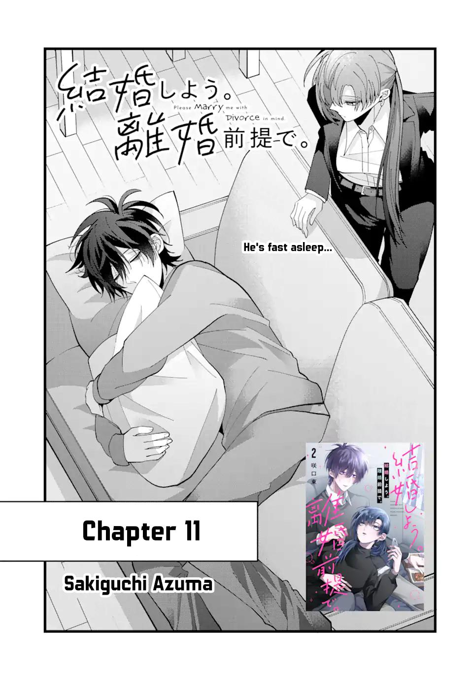 Kekkon Shiyou. Rikon Zentei de. Chapter 11 1