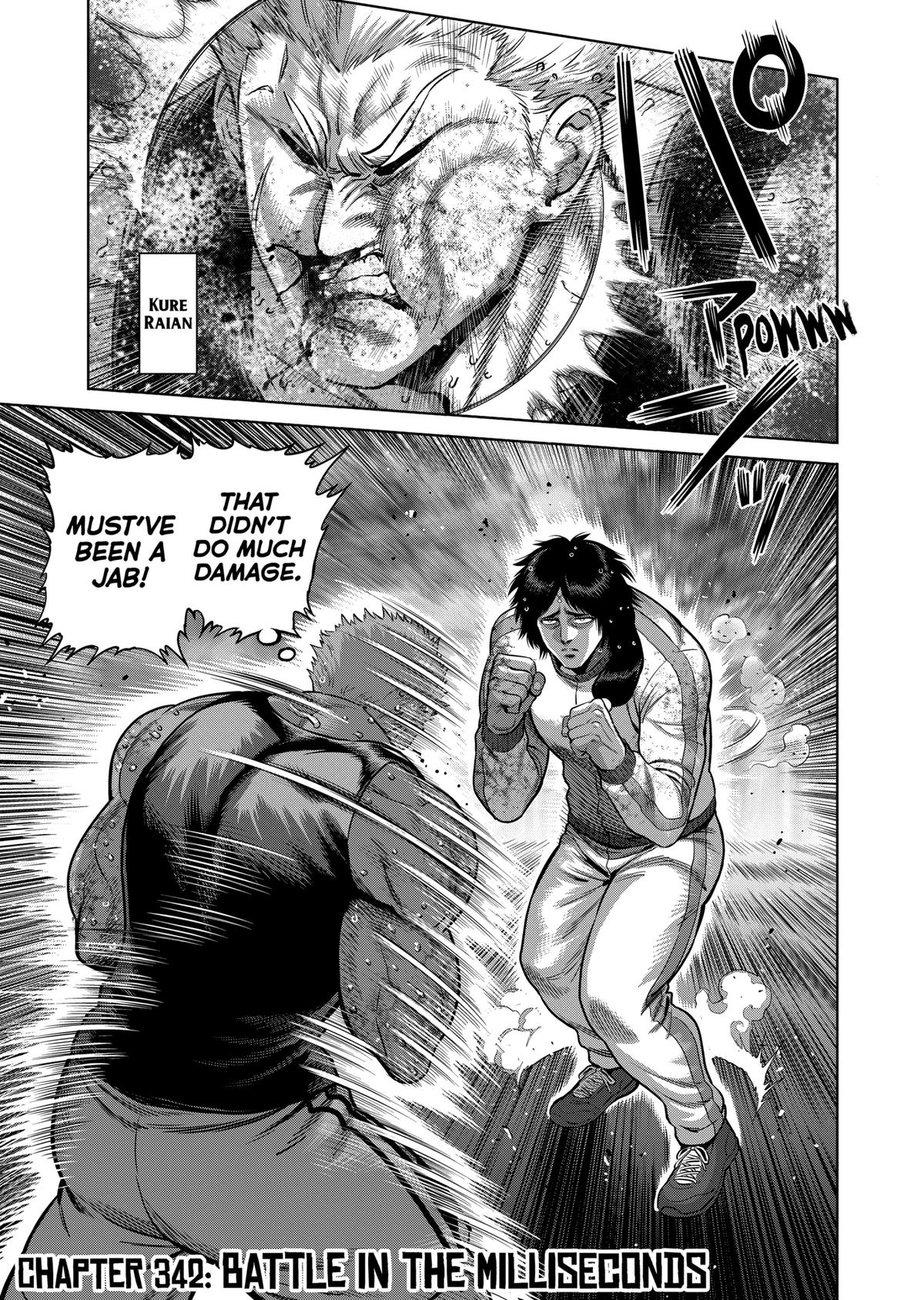 Kengan Omega - Chapter 342 - Image 1