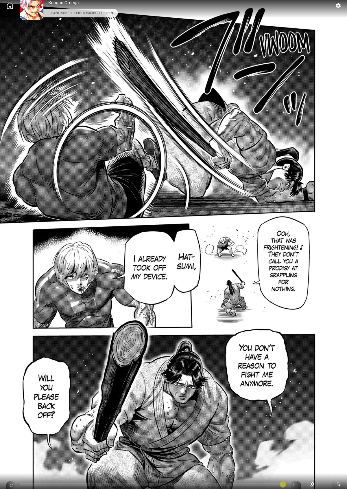 Read Kengan Omega - Chapter 362 - www.kenganomegafree.com | Image 5