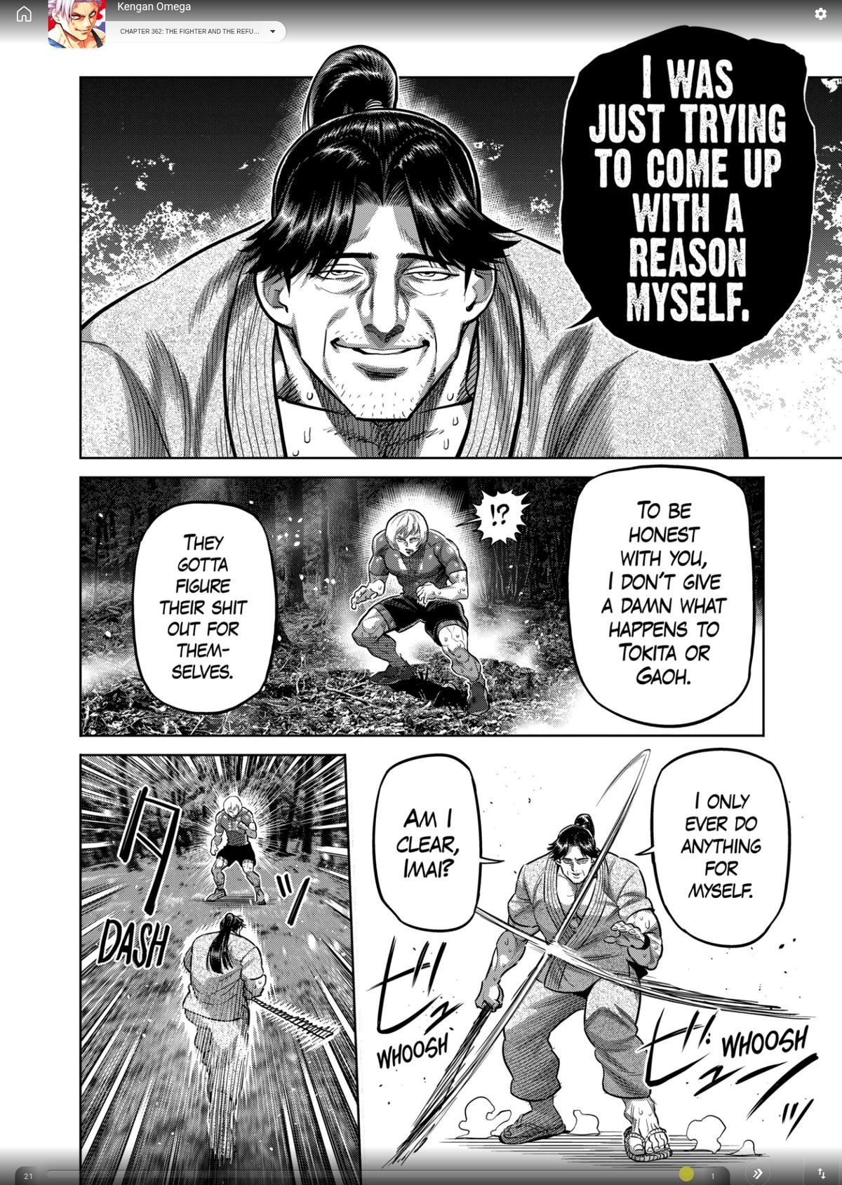 Read Kengan Omega - Chapter 362 - www.kenganomegafree.com | Image 6