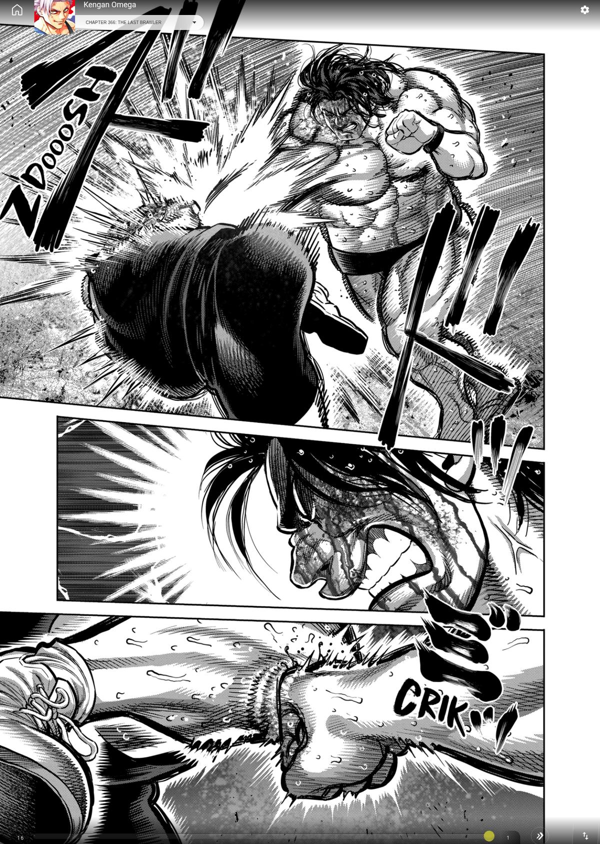Read Kengan Omega - Chapter 366 - www.kenganomegafree.com | Image 3