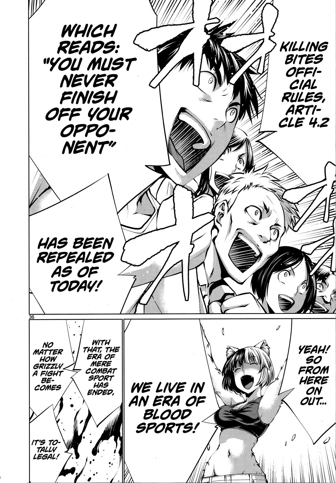 Killing Bites Chapter 74 32