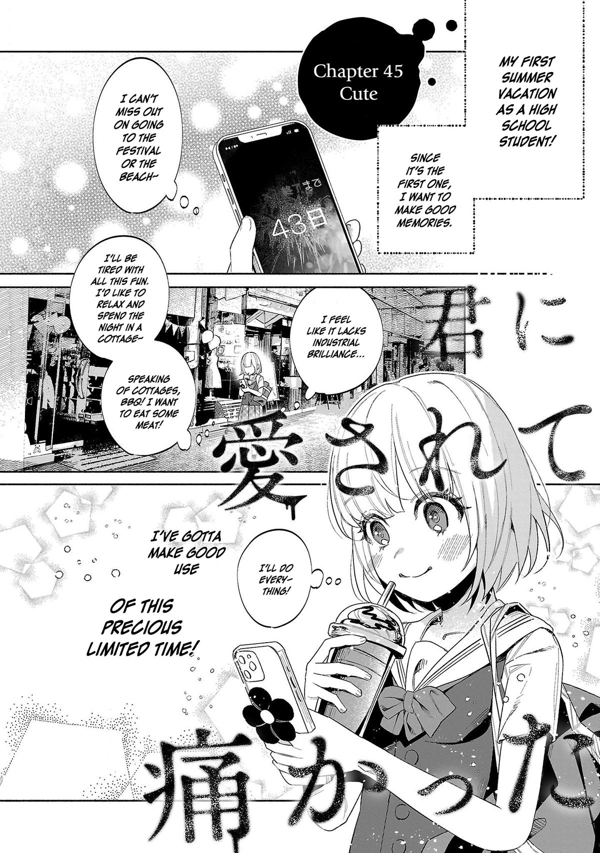I Wanted to be Hurt by Love (Kimi ni Aisarete Itakatta) Chapter 45 Read Manga Online
