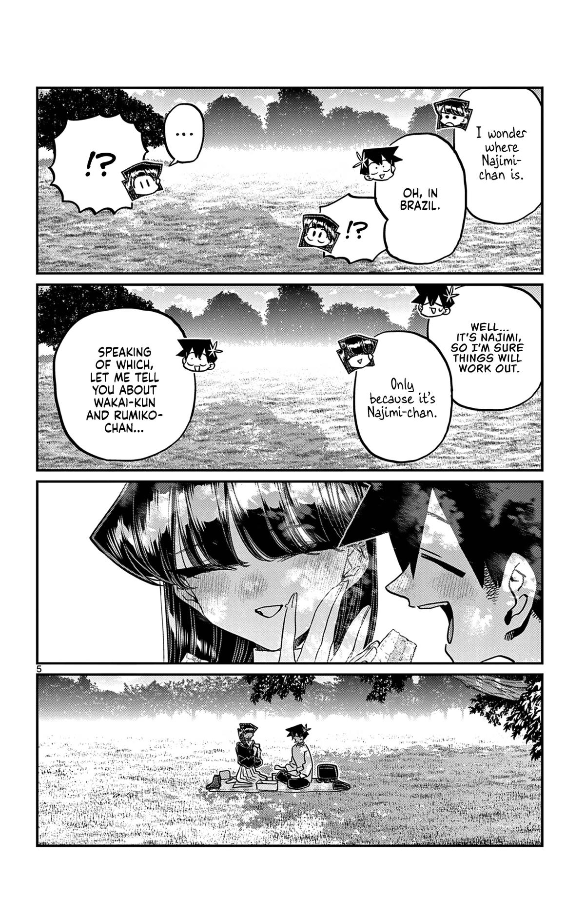Komi Can’t Communicate Chapter 500